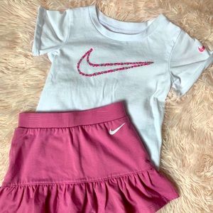 Toddler Nike skort set